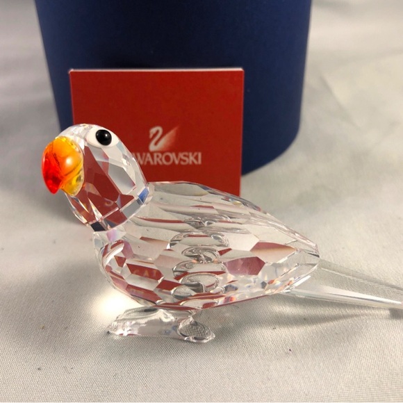 Swarovski Crystal Figurine Parrot #294047, 7621 NR 000 009, Mint in box - Picture 2 of 5
